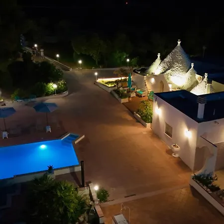 别墅 Il Trullo Sulla Valle Con Vista Mozzafiato