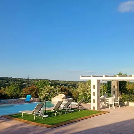 Il Trullo Sulla Valle Con Vista Mozzafiato
