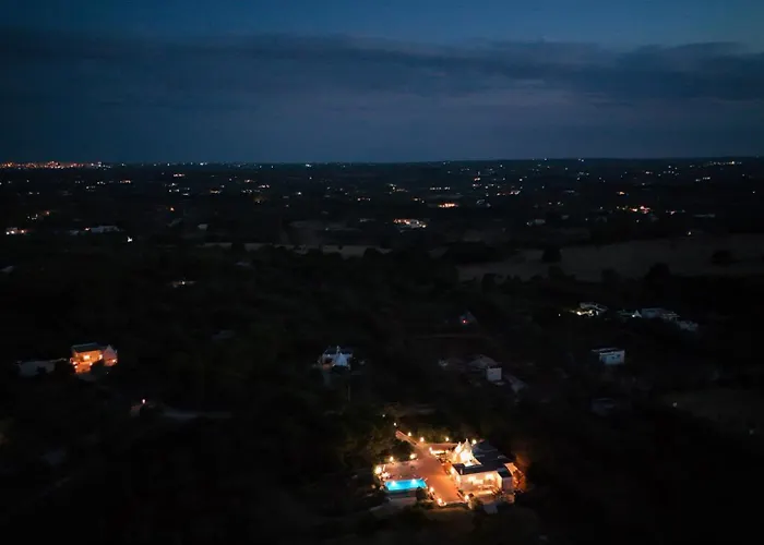 Il Trullo Sulla Valle Con Vista Mozzafiato Вилла